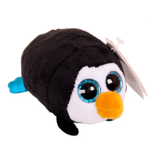 Мягкая игрушка ABtoys Пингвин черный, 10 см .