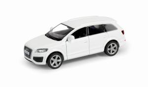 Машина металлическая RMZ City серия 1:32 Audi Q7 V12, инерционный механизм, двери открываются, белый цвет. Машина металлическая RMZ City серия 1:32 Audi Q7 V12, инерционный механизм, двери открываются, белый цвет.