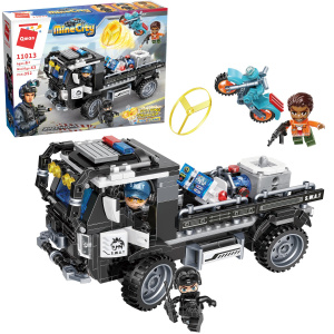 Конструктор Qman серия MineCity Полицейская машина спецназначения 352 детали