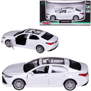 Машинка металлическая MSZ серия 1:43 Toyota Camry, цвет белый, инерционный механизм, двери открываются Машинка металлическая MSZ серия 1:43 Toyota Camry, цвет белый, инерционный механизм, двери открываются