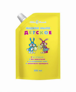 Мыло жидкое Невская косметика Детское ДОЙ-ПАК 500 мл