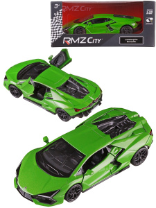 Машина металлическая RMZ City 1:32 Lamborghini Revuelto зеленый Машина металлическая RMZ City 1:32 Lamborghini Revuelto зеленый