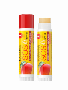 Sos 100% Organic Argan Oil Бальзам д/губ Exotic Mango пит.-восст.