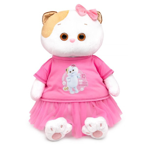 Кошка Ли-Ли в футболке с принтом "Мультсериал" 53 см Кошка Ли-Ли в футболке с принтом "Мультсериал" 53 см