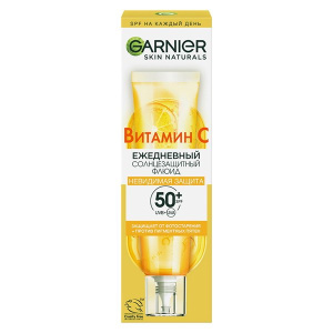 Крем GARNIER Витамин С флюид невидимая защита СПФ 50 40мл
