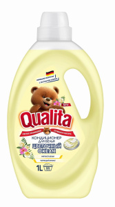 QUALITA Кондиционер для белья ЦВЕТОЧНЫЙ ОКЕАН new флакон 1000мл