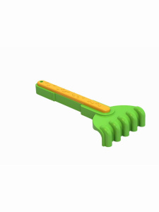 НОРДПЛАСТ Грабли со вставкой 24,5см зеленые