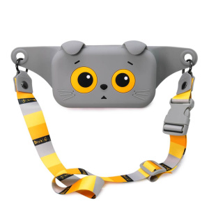 Сумка поясная BUDI BASA Басик из силикона 18×6×10 см