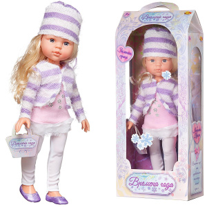 Кукла ABtoys Времена года (бело-сиреневая одежда) 45 см Кукла ABtoys Времена года (бело-сиреневая одежда) 45 см