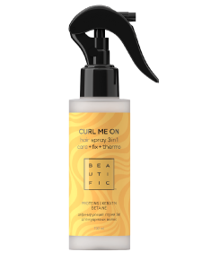 BEAUTIFIC Curl Me On Дефинирующий спрей 3в1 для кудрявых и волнистых волос 150 мл BEAUTIFIC Curl Me On Дефинирующий спрей 3в1 для кудрявых и волнистых волос 150 мл