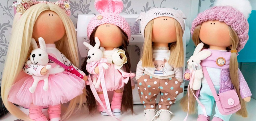 Купить куклы ручной работы для девочек