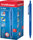 Ручка шариковая автоматическая ErichKrause R-305, 0,35 мм, синие (коробка 50 шт.)