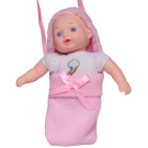 Игровой набор ABtoys Baby Ardana Пупс 23 см в розовой сумочке