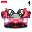 Машина р/у 1:14 Ferrari LaFerrari, со световыми эффектами, открываются двери, 34х15х8см, цвет красный 2.4G