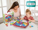 Мозаика для малышей Десятое королевство Baby Toys "Краб" в чемодане, d4,5/33 элемента