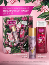Подарочный набор Рексона+ Camay Дезодорант спрей 150мл +Гель д/душа 250 мл