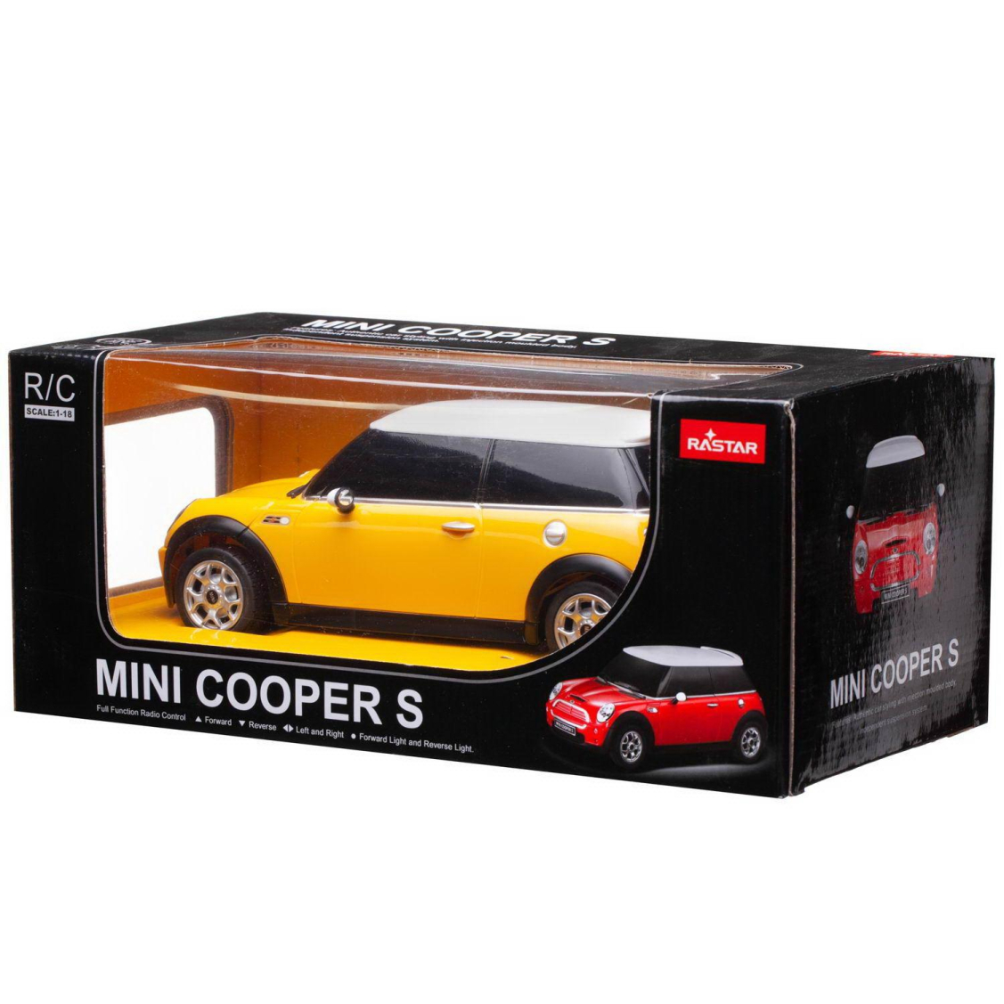 Машина р/у 1:18 Minicooper S, цвет жёлтый 2.4G | купить, цена, отзывы