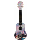 Музыкальный инструмент TERRIS Гитара гавайская Укулеле сопрано PLUS-70 GAMER GIRL 55*17*5,2. см