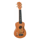 Музыкальный инструмент TERRIS Гитара гавайская Укулеле сопрано JUS-20 BANANA
