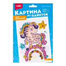 Картина LORI из пайеток Пони