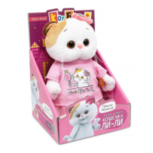 Кошка Ли-Ли в футболке с принтом "Просто прелесть", "Мультсериал" 18 см Кошка Ли-Ли в футболке с принтом "Просто прелесть", "Мультсериал" 18 см