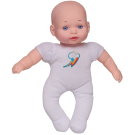 Игровой набор ABtoys Baby Ardana Пупс 23 см в розовой сумочке