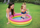 Бассейн надувной детский INTEX "Sunset Glow Baby Pool" 86х25см (1-3 года)