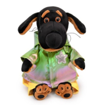 Мягкая игрушка BUDI BASA Собака Ваксон BABY в модной курточке 20 см
