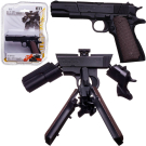 Пистолет-трансформер Junfa черно-коричневый