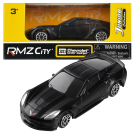 Машинка металлическая Uni-Fortune RMZ City 1:64 Chevrolet Corvette C7, без механизмов, цвет черный матовый