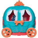 Игровой набор Abtoys В гостях у куклы. Карета- трансформер и куколка, в наборе с аксессуарами, голубой