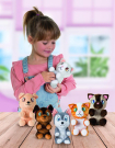 Игрушка интерактивная IMC Toys Club Petz Щенок интерактивный (бежевый) , со звуковыми эффектами, шевелит лапками если почесать животик