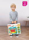 Мозаика для малышей Десятое королевство Baby Toys "Собачка" в чемодане d4,5/38 элементов