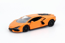 Машина металлическая RMZ City 1:32 Lamborghini Revuelto оранжевый