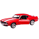 Машина металлическая RMZ City серия 1:32 Chevrolet Camaro 1969, красный цвет, двери открываются