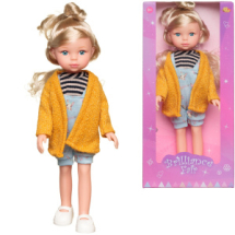 Кукла ABtoys Времена года в желтой кофте и комбинезоне 33 см Кукла ABtoys Времена года в желтой кофте и комбинезоне 33 см