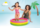 Бассейн надувной детский INTEX "Sunset Glow Baby Pool" 86х25см (1-3 года)