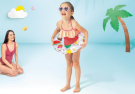 Круг надувной INTEX Lively Print Swim Rings Сладости 3-6лет 51 см