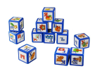 Настольная игра Десятое королевство Кубики Азбука 12 элементов 5см