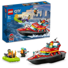 Конструктор LEGO City Пожарно-спасательная лодка