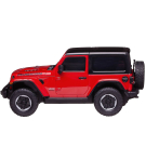 Машина р/у 1:24 JEEP Wrangler Rubicon красный