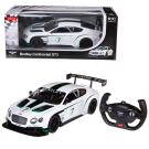 Машина р/у 1:14 Bentley Continental GT3, цвет белый 2,4G