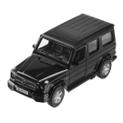 Машина металлическая RMZ City серия 1:32 Mercedes Benz G63 AMG,инерционный механизм, двери открываются, черный цвет.