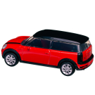 Машина металлическая 1:43 scale MINI CLUBMAN цвет красный