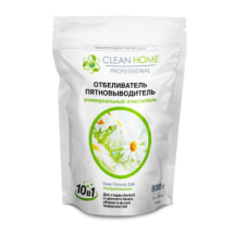 CLEAN HOME Отбеливатель пятновыводитель очиститель 10 в 1 (порошок) 800г