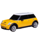 Машина р/у 1:18 Minicooper S, цвет жёлтый 2.4G