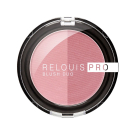 Relouis Румяна компактные blush duo № 202 2-х цв.