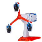 Игровой набор Junfa Тир с бластером, мягкими пулями и 3 вращающимися по вертикали мишенями, электромеханический