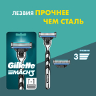 Gillette MACH3 Бритва+2 сменные кассеты (3 лезвия)