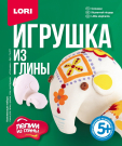 Игрушка из глины "Слоники"